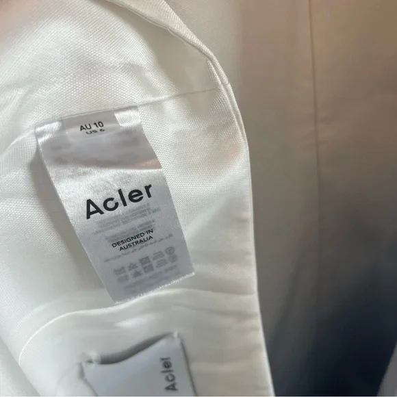 Acler Cragiburne Skirt and top set in Ivory & Midnight ombre Size US 6 NEW! - Picture 9 of 9